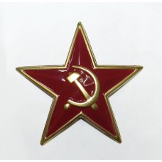 Звезда РККА на каску Адриана, обр.  1924 г..